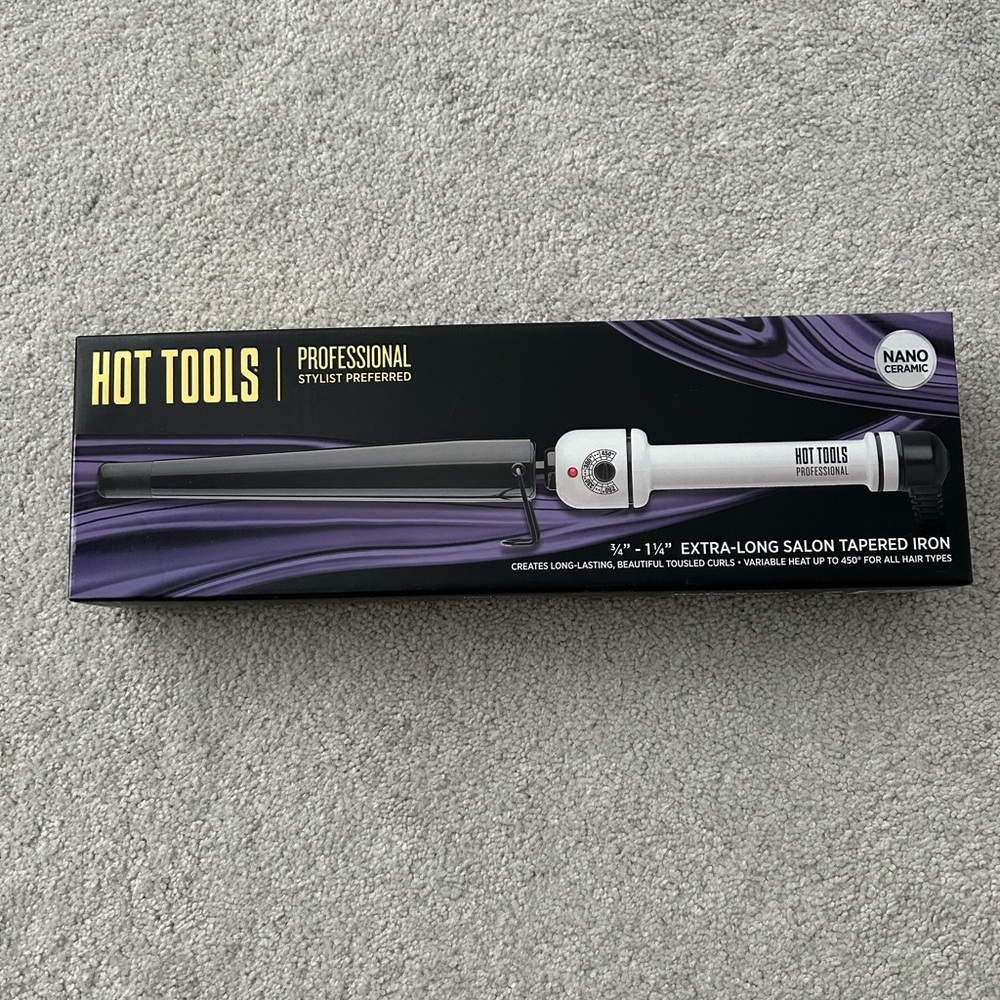 New in box: Hot Tools Professional Curling Wand